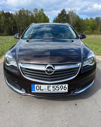 Opel Insignia cena 37900 przebieg: 165700, rok produkcji 2016 z Leśnica małe 631